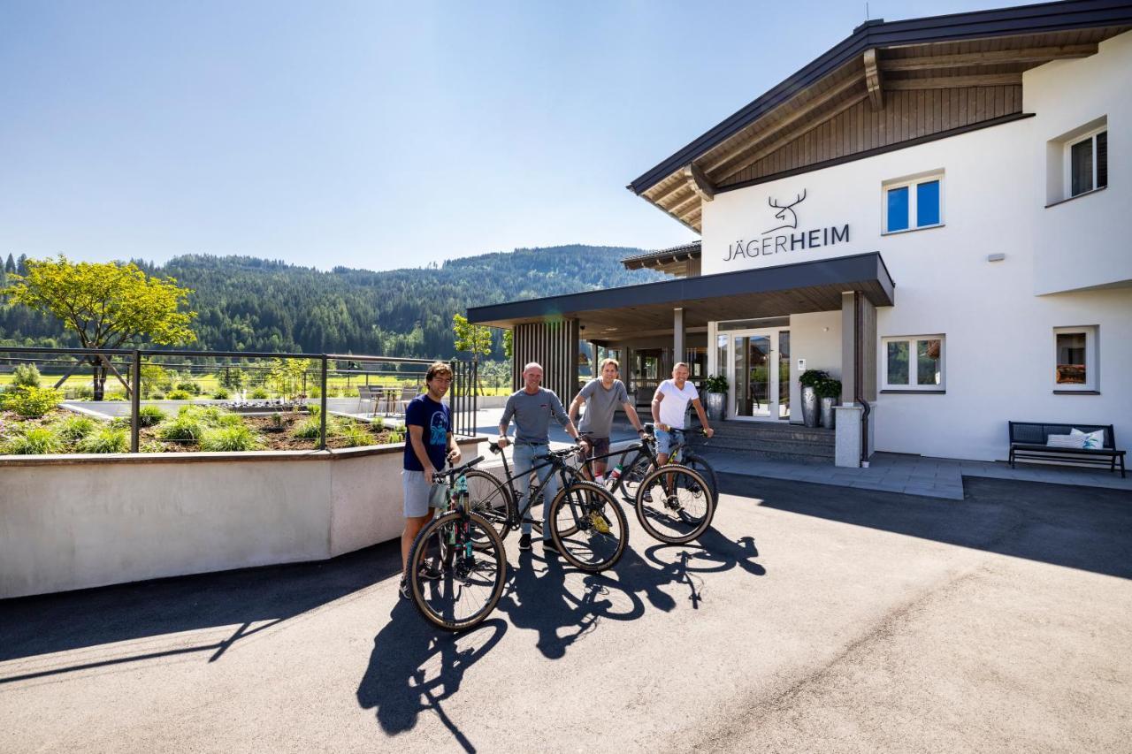 Aparthotel Jaegerheim フラッハウ エクステリア 写真