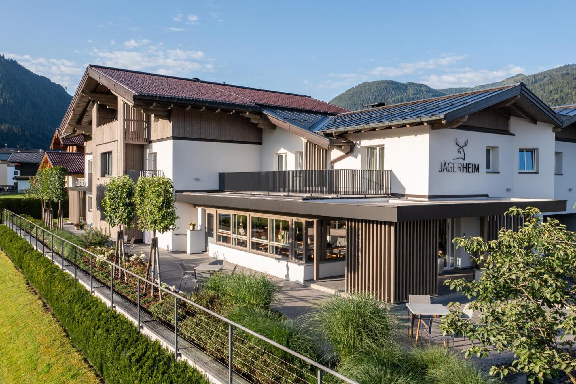 Aparthotel Jaegerheim フラッハウ エクステリア 写真